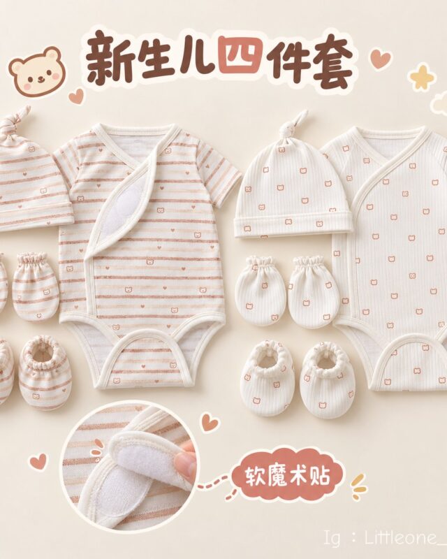 S03 新生儿四件套